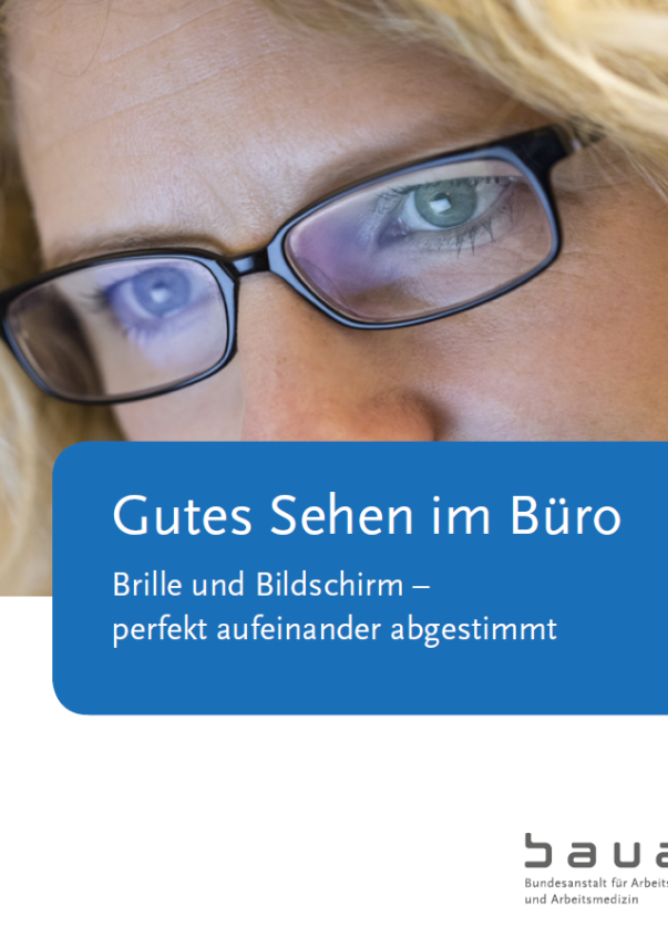 Titel baua Gutes Sehen im Buro